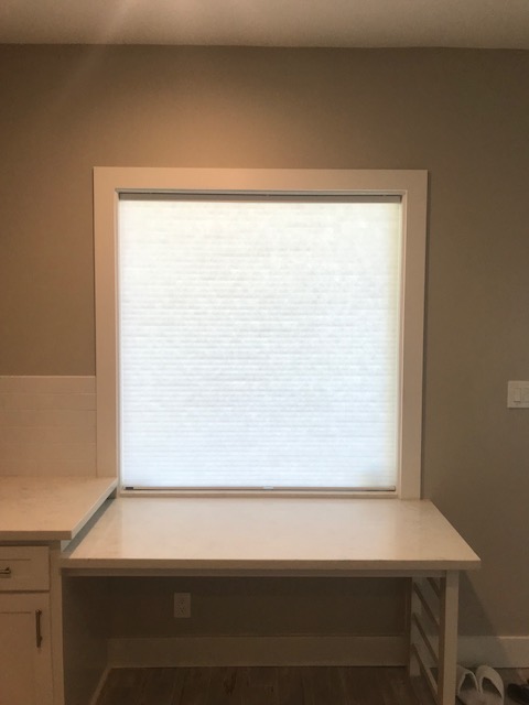 Cordless Cellular Shades Installed on Woodrow St, in Houston, TX