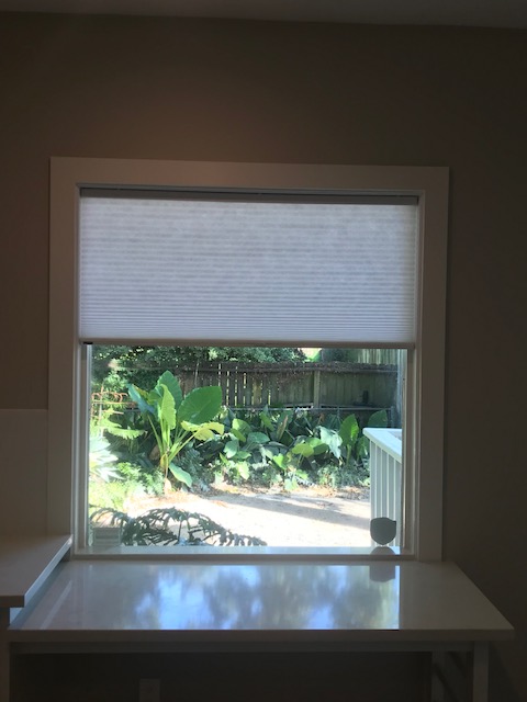 Cordless Cellular Shades Installed on Woodrow St, in Houston, TX