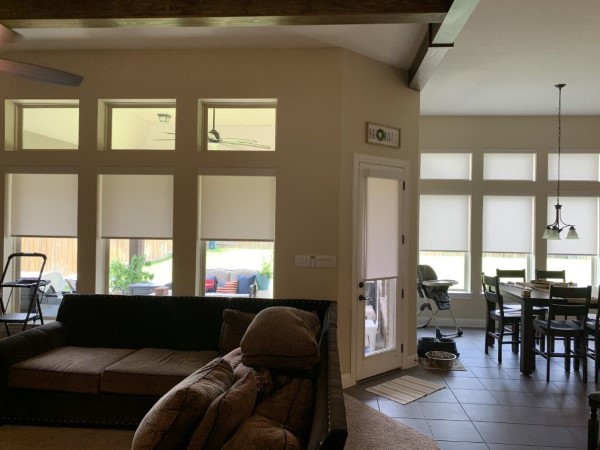 Cordless/Motorized Roller Shade in League City, TX