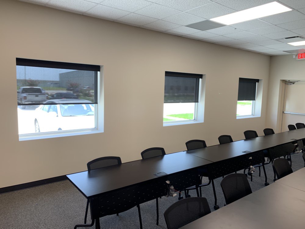 Interior Roller Shade-Commercial Project in Deer Park