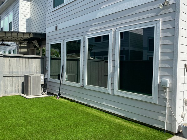 Solar Screens to Protect Turf on Reppart Place in Houston, TX
