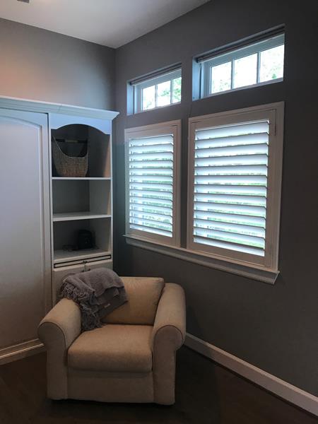 Wood Shutters and Blackout Cellular Shades Installation in Clear Lake Shores, TX