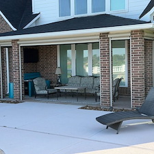 Elegant-Motorized-Outdoor-Roller-Shade-w-Track-System-on-Bending-Stream-Dr-in-League-City-TX 2